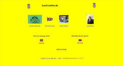 Desktop Screenshot of kucki-online.de