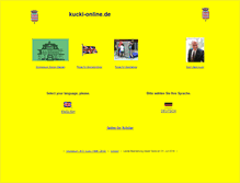 Tablet Screenshot of kucki-online.de